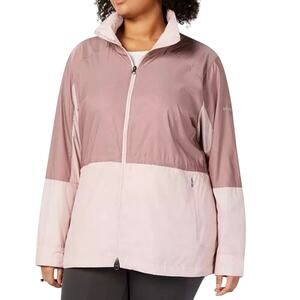 Columbia Plus Size Sustina Springs Windbreaker Jacket excellent condition